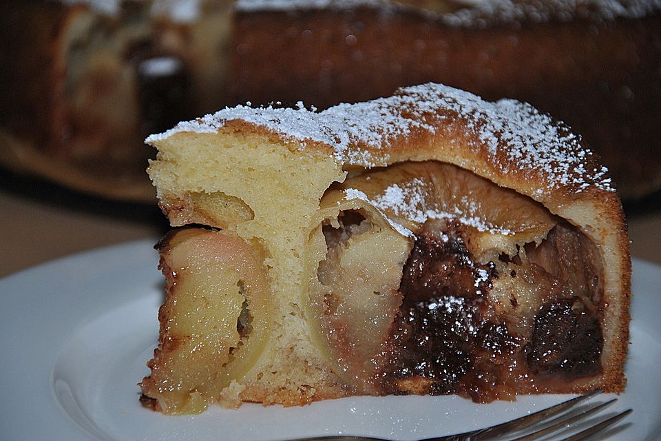 Bratapfelkuchen