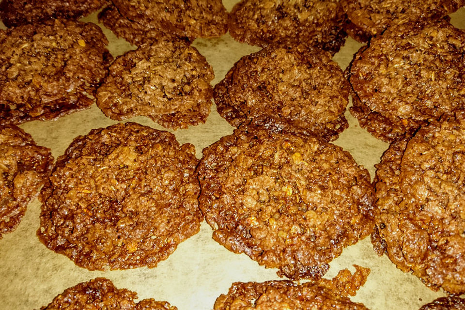 Oma Ingeborgs leckere Schoko-Haferflocken-Plätzchen