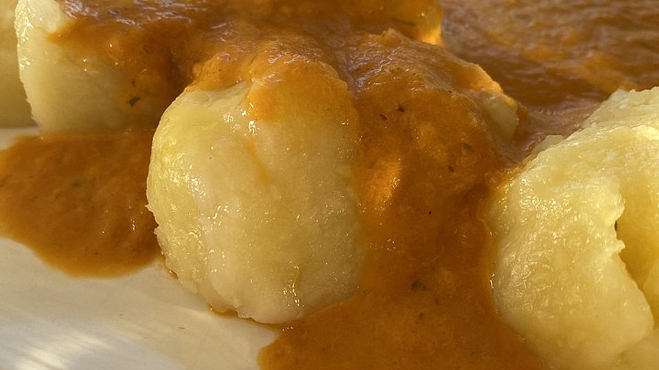 Knodel Mit Falscher Bratensauce Chefkoch 