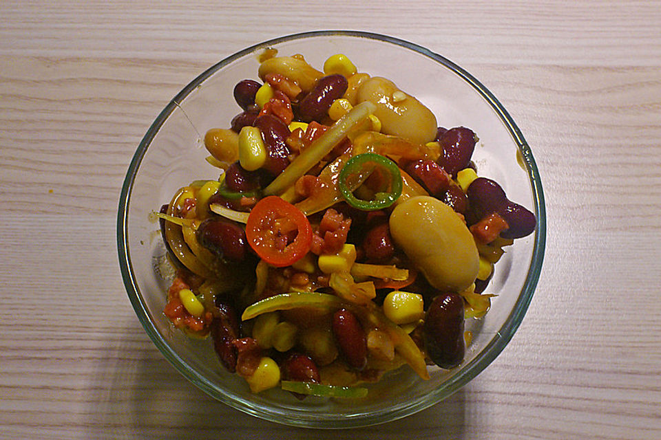 Chili-Bohnensalat