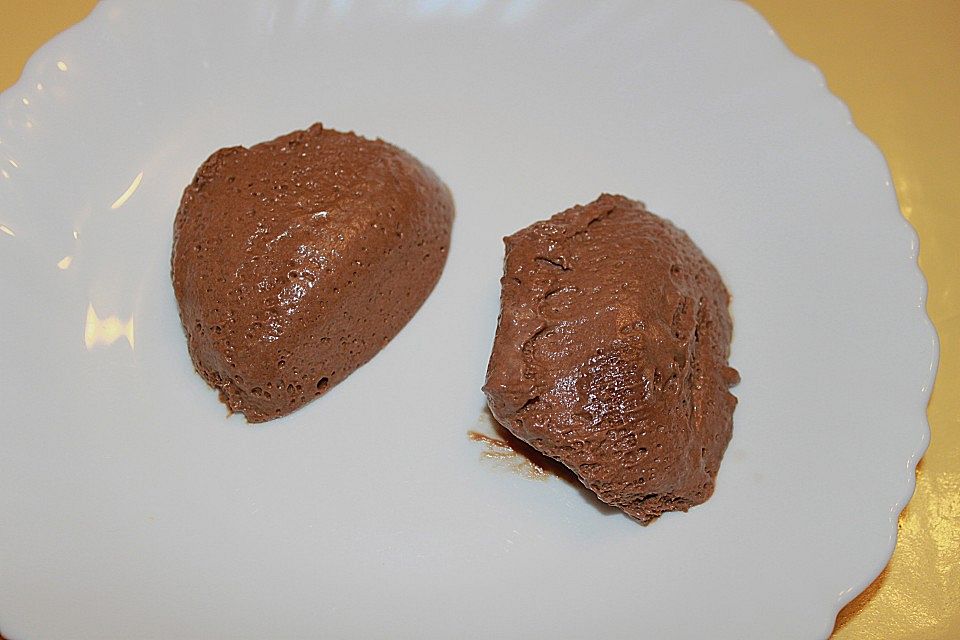 Mousse au Chocolat, hell oder dunkel