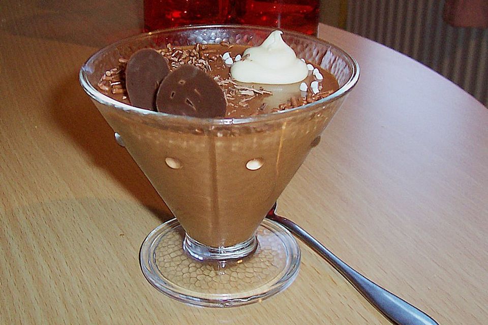 Mousse au Chocolat, hell oder dunkel