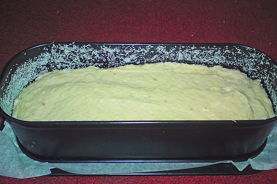 Karibisches Bananenbrot oder Bananenkuchen