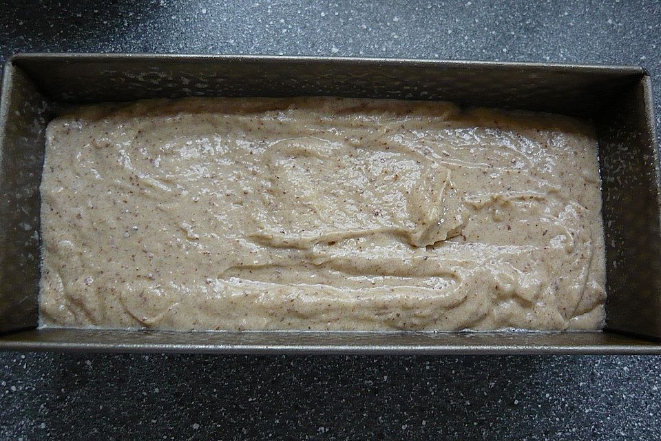 Karibisches Bananenbrot oder Bananenkuchen