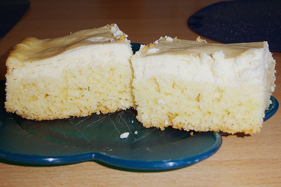 Käsekuchen vom Blech