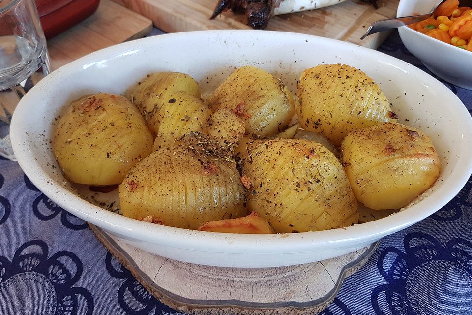 Patate a fisarmonica - Akkordeon-Kartoffeln