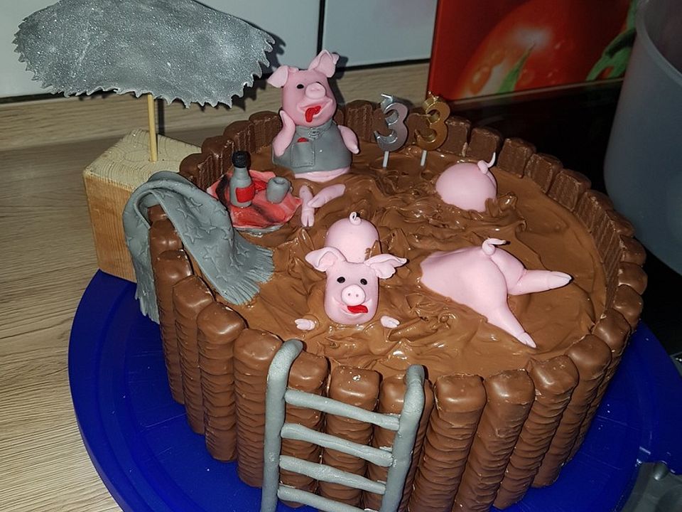 Schweinchen im Matschkübel-Torte von Angelkassel | Chefkoch