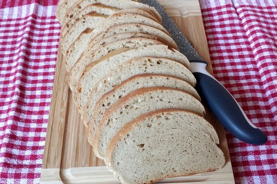 Knuspriges Dinkel-Landbrot