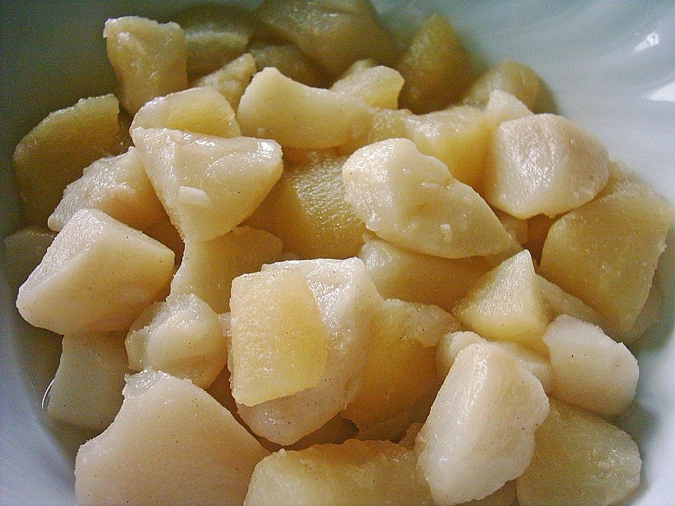 Apfelkompott pikant (süß und scharf) für 3 Portionen von movostu| Chefkoch
