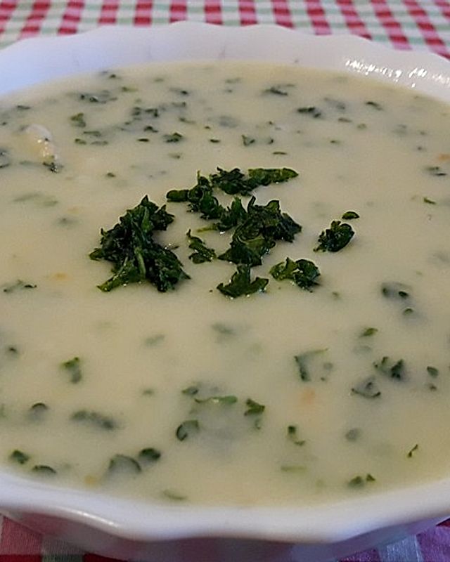 Blumenkohl-Petersilienwurzel-Suppe