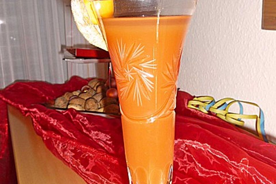 Silvester-Cocktail ohne Alkohol