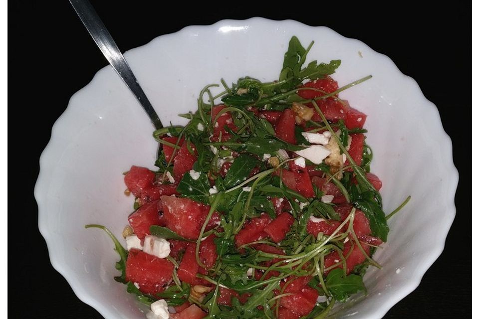 Melonensalat mit Feta