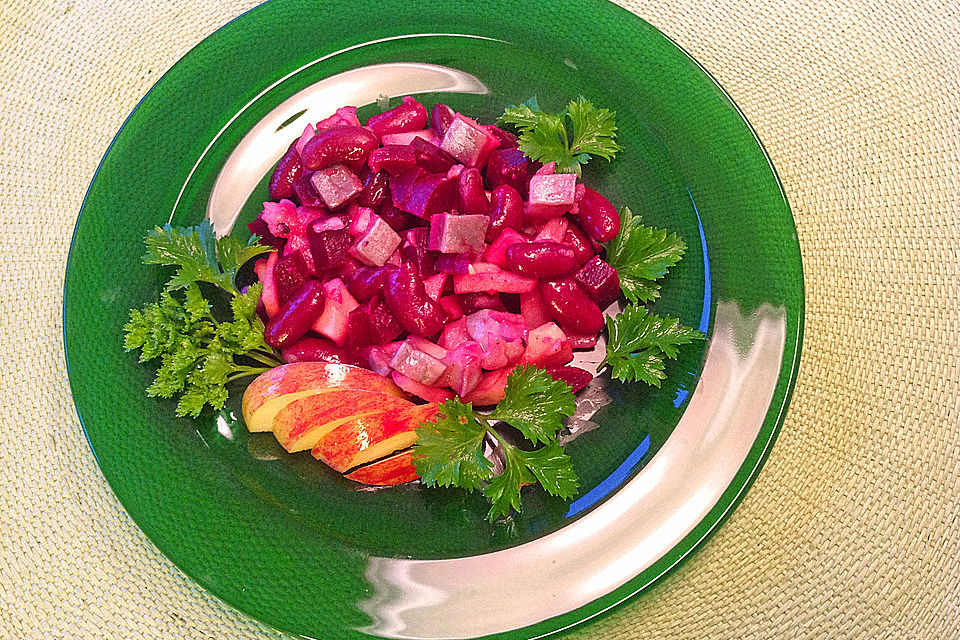 Adelensalat mit Matjeshering