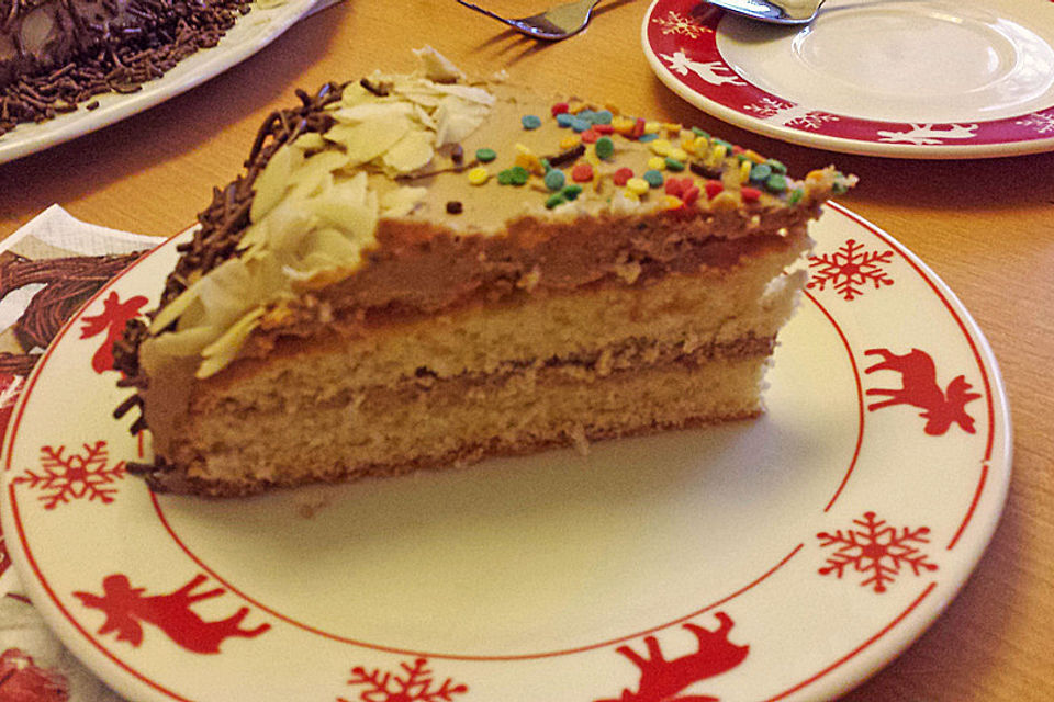 Weihnachts-Schoko-Torte