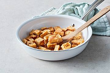 Grundrezept für knusprig gebratenen Tofu