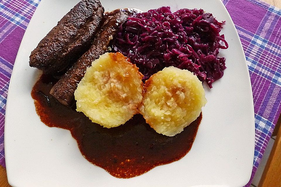 Hasenrückenfilet à la Joe Hasenrückenfilet à la Joe