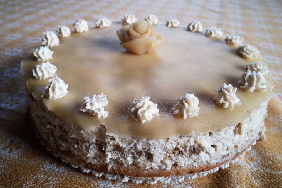 Apfeltorte mit Mascarponecreme