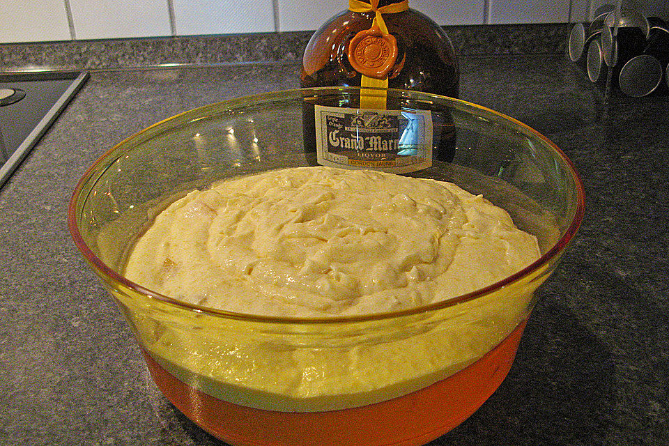 Cointreau-Pfirsich Creme