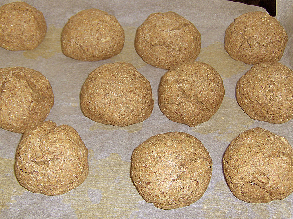 Dinkel-Roggen Brötchen III mit Backpulver von Hans60 | Chefkoch