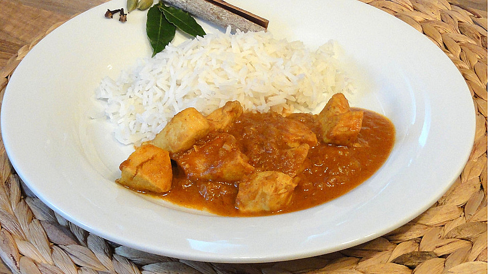 Scharfes indisches Hähnchen-Curry von Tzwiggl