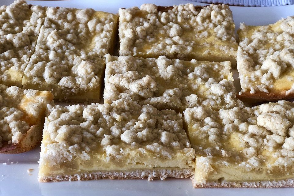 Quark-Streusel-Kuchen