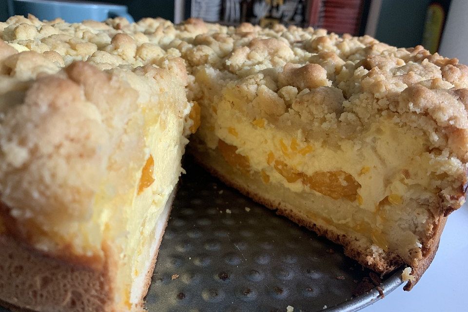 Quark-Streusel-Kuchen