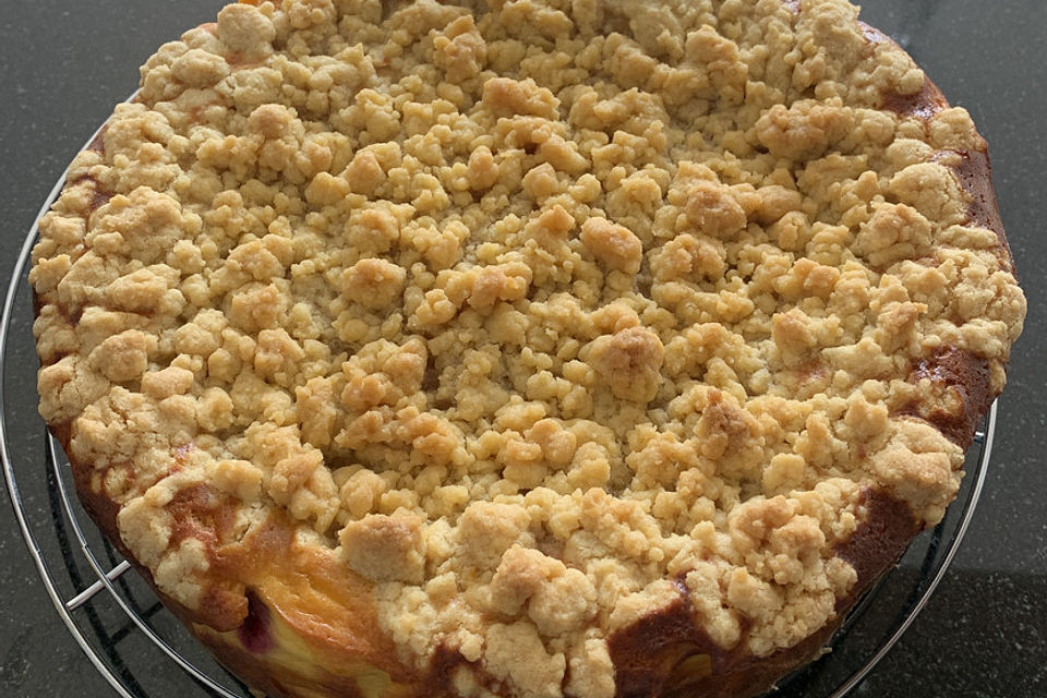 Quark-Streusel-Kuchen