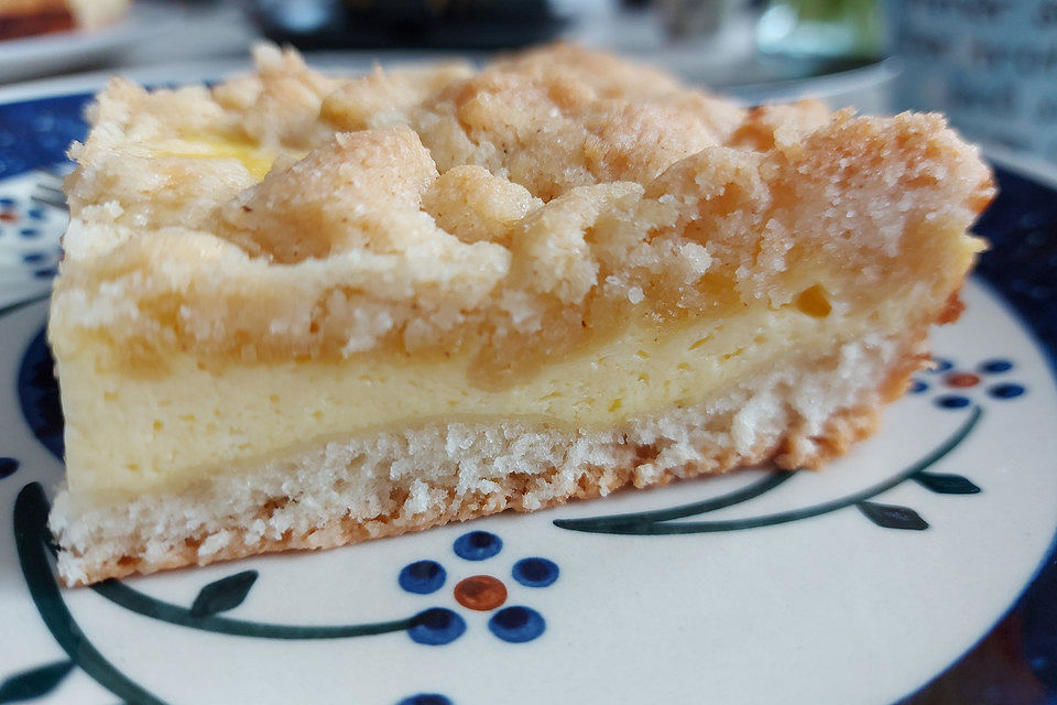 Quark-Streusel-Kuchen