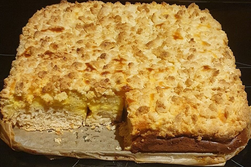 Quark-Streusel-Kuchen