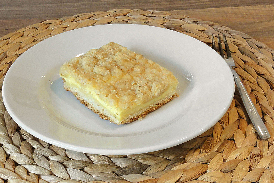 Quark-Streusel-Kuchen