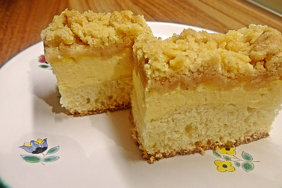 Quark-Streusel-Kuchen