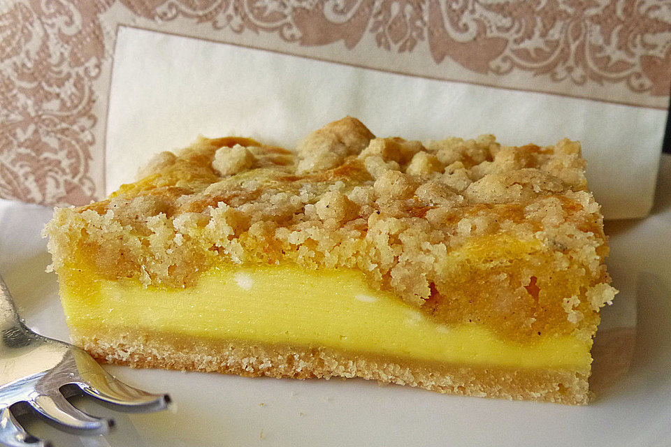 Quark-Streusel-Kuchen