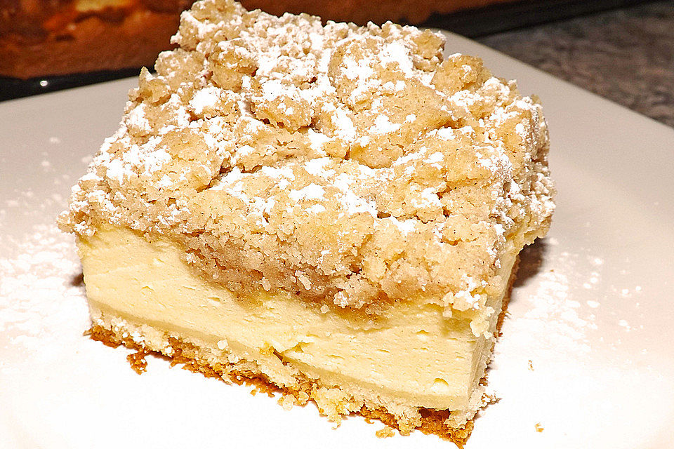 Quark-Streusel-Kuchen