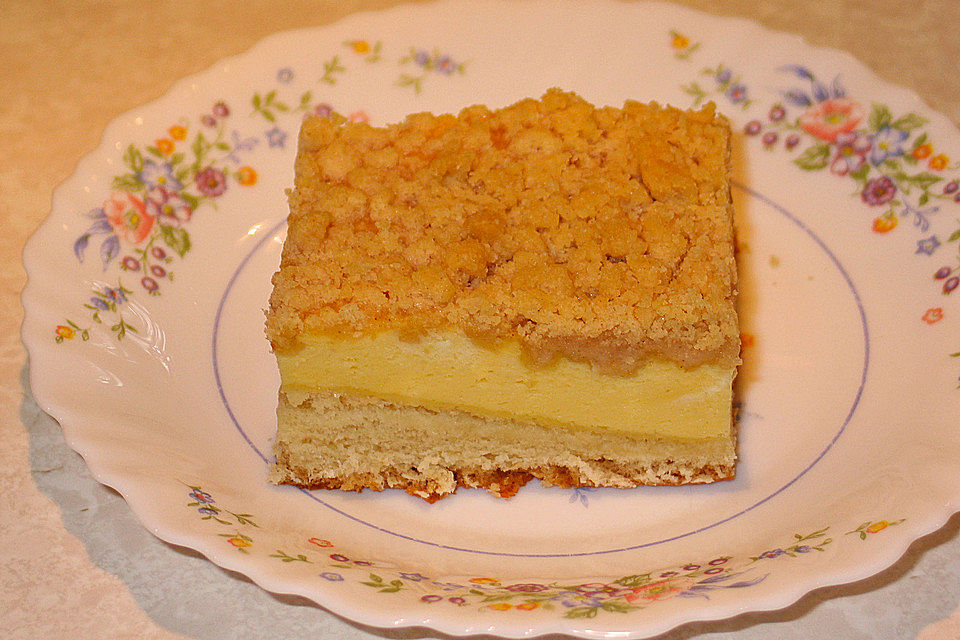 Quark-Streusel-Kuchen