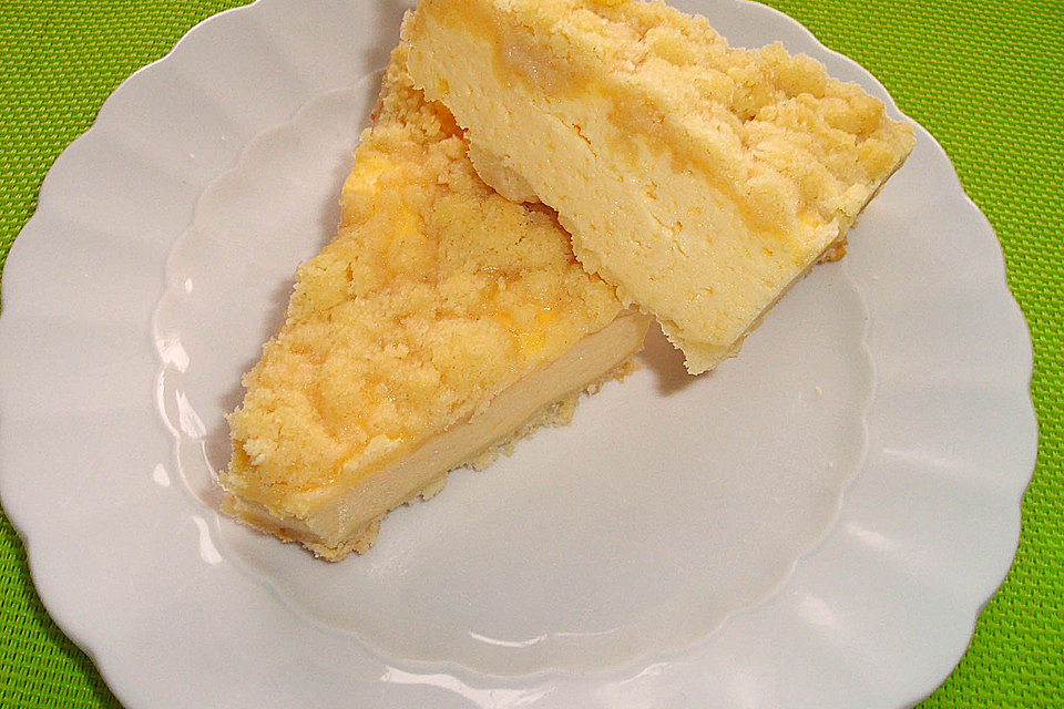 Quark-Streusel-Kuchen