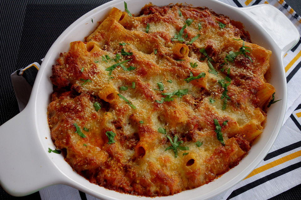 Rigatoni al forno