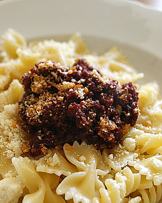 Spaghetti mit Chili-Knoblauch-Sauce