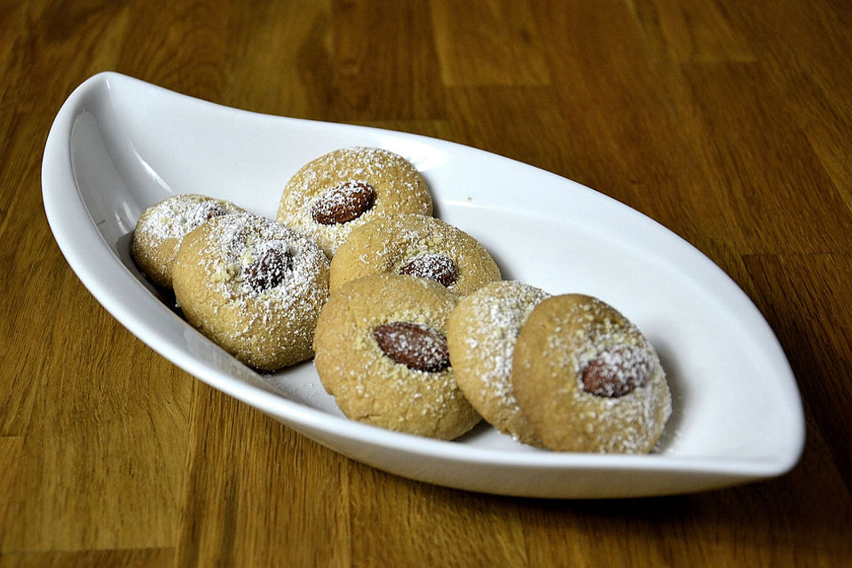 Mandel-Orangen-Kardamom-Plätzchen