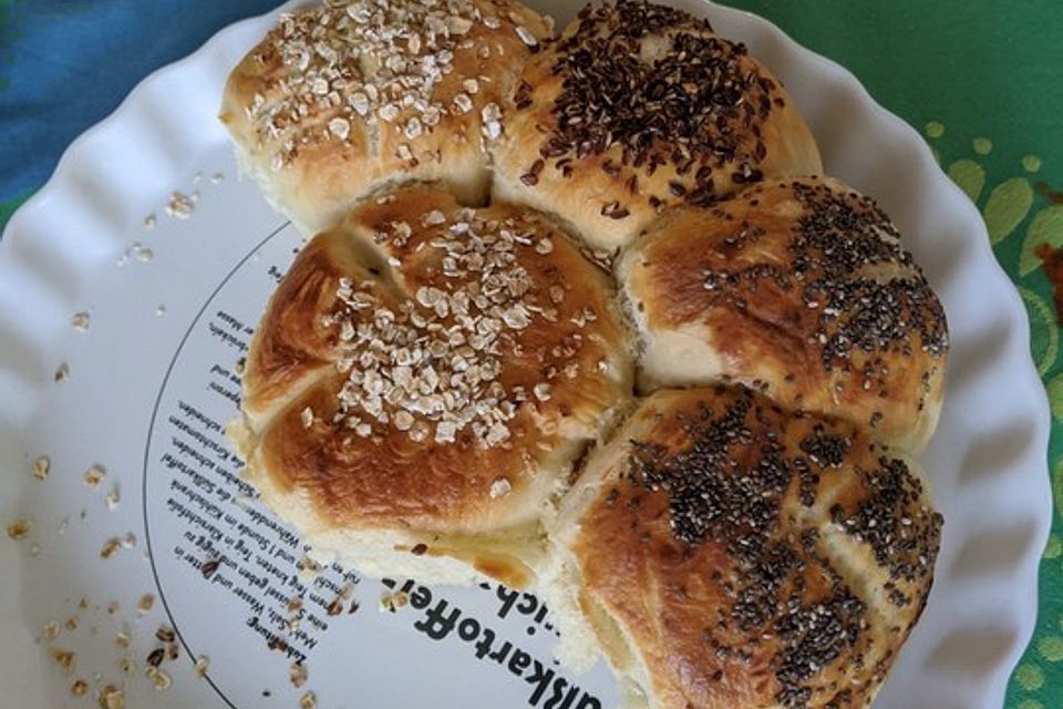 Partybrötchen-Kranz