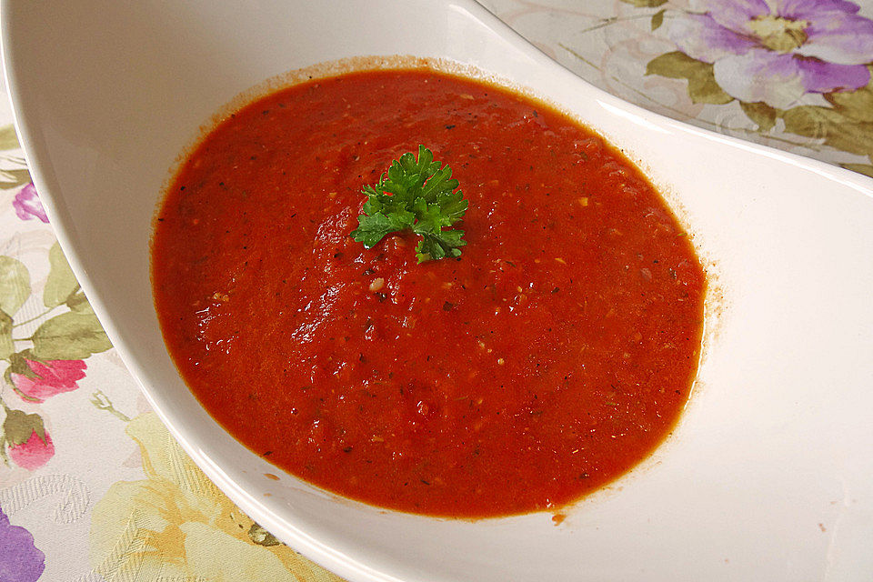 Knoblauch-Tomaten-Sauce