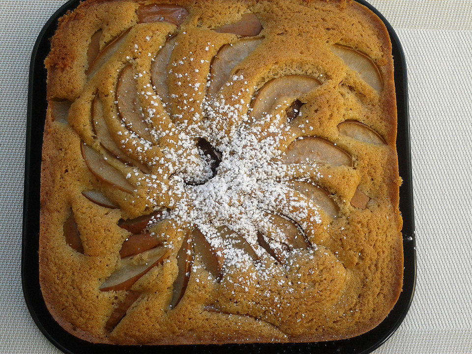 Ingwer-Birnen-Kuchen | Chefkoch
