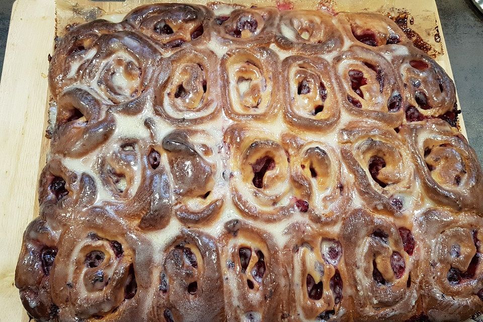 Himbeer Swirl Rolls