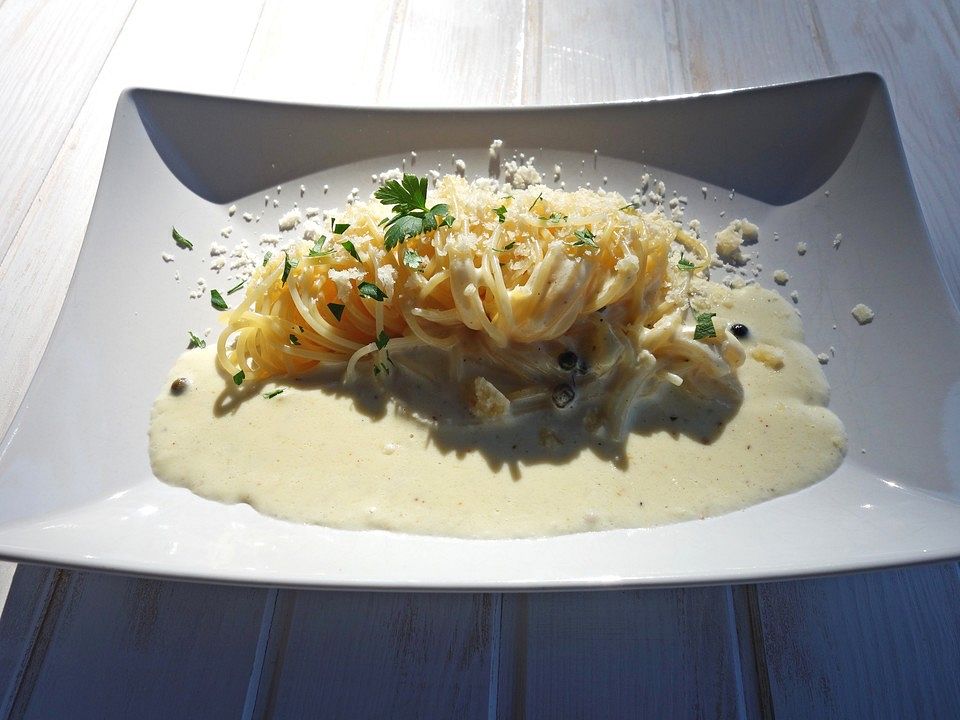 Drei Käse-Spaghetti von Haubndaucher| Chefkoch