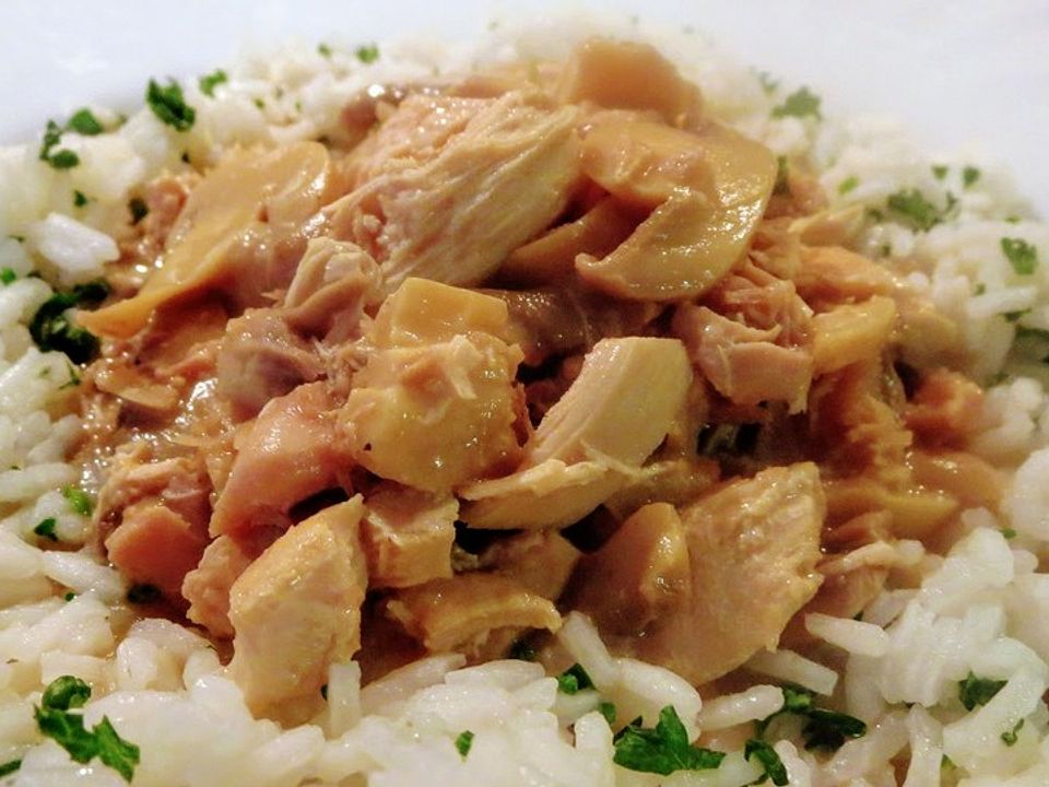 Champignon-Hähnchenragout von Souris77| Chefkoch