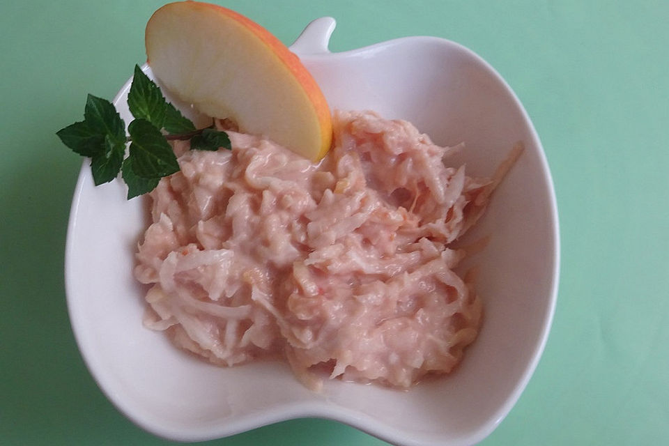 Einfacher Sellerie-Apfel-Salat