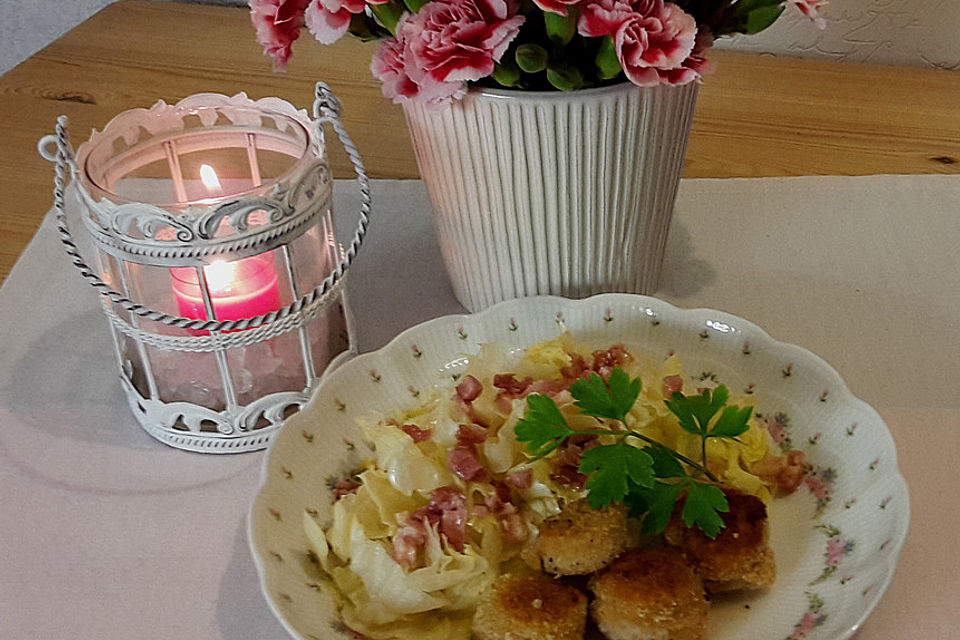 Speck-Dressing für Kopfsalate