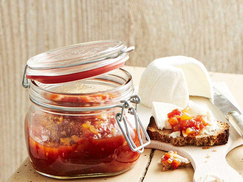 Pikantes Tomaten Pfirsich Chutney Von Aurora Chefkoch