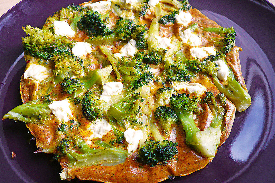 Brokkoli-Curry Omelett Brokkoli-Curry Omelett