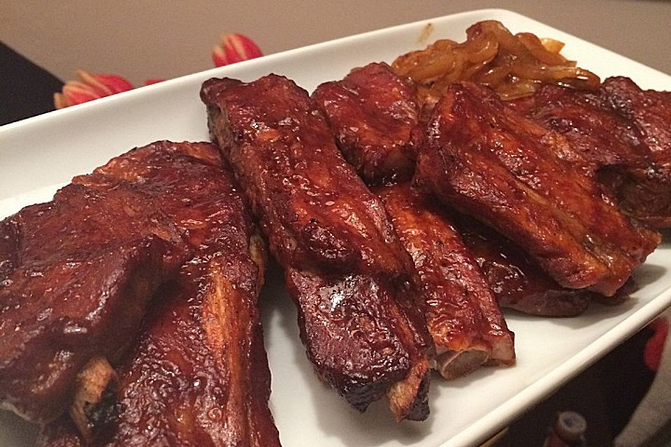 Die ultimativen BBQ Spare Ribs nach amerikanischer Art