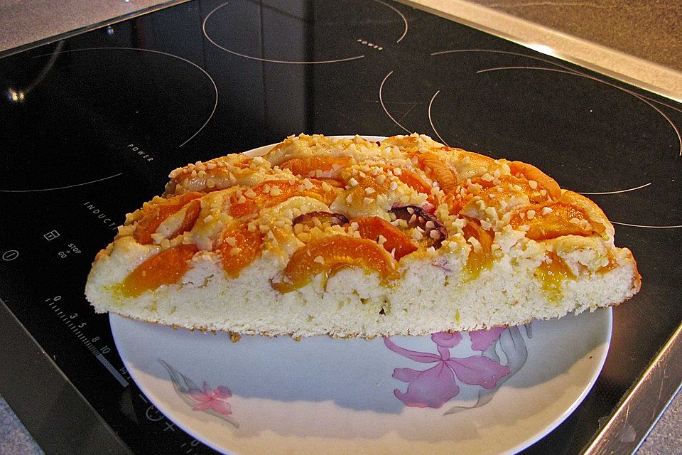 Birnen-Aprikosen-Kuchen